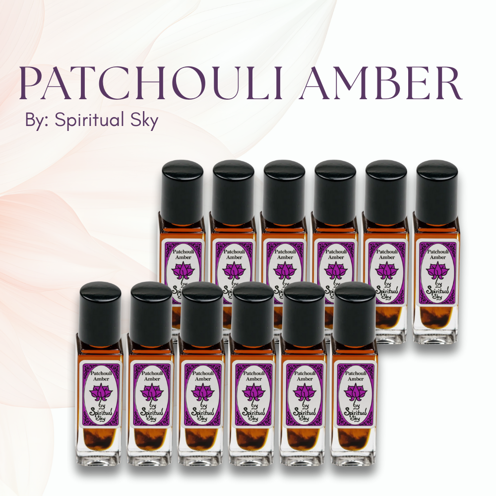 Spiritual Sky Perfume Oil - Patchouli Amber - 12 Pack
