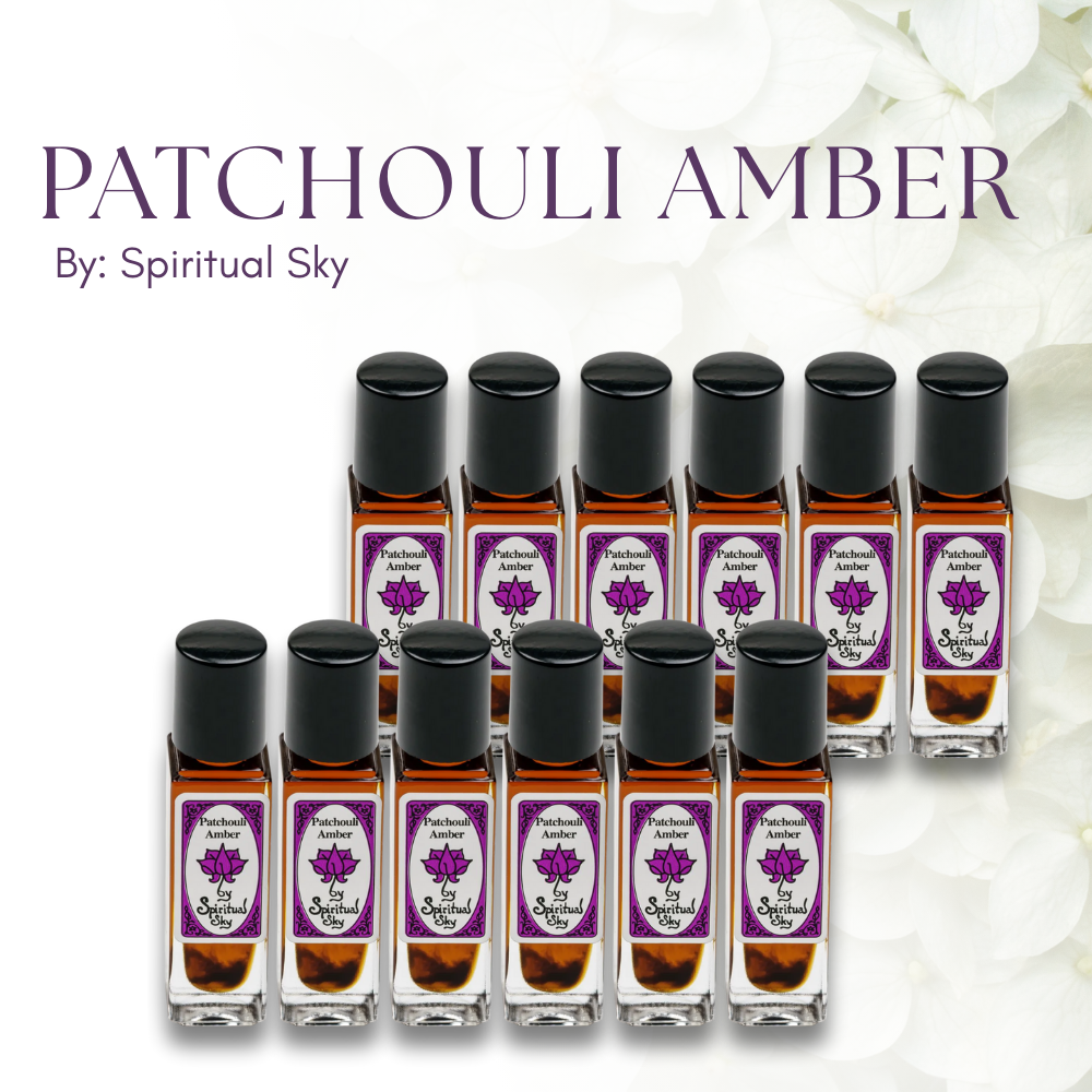 Spiritual Sky Perfume Oil - Patchouli Amber - 12 Pack