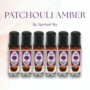 Spiritual Sky Perfume Oil - Patchouli Amber - 6 Pack