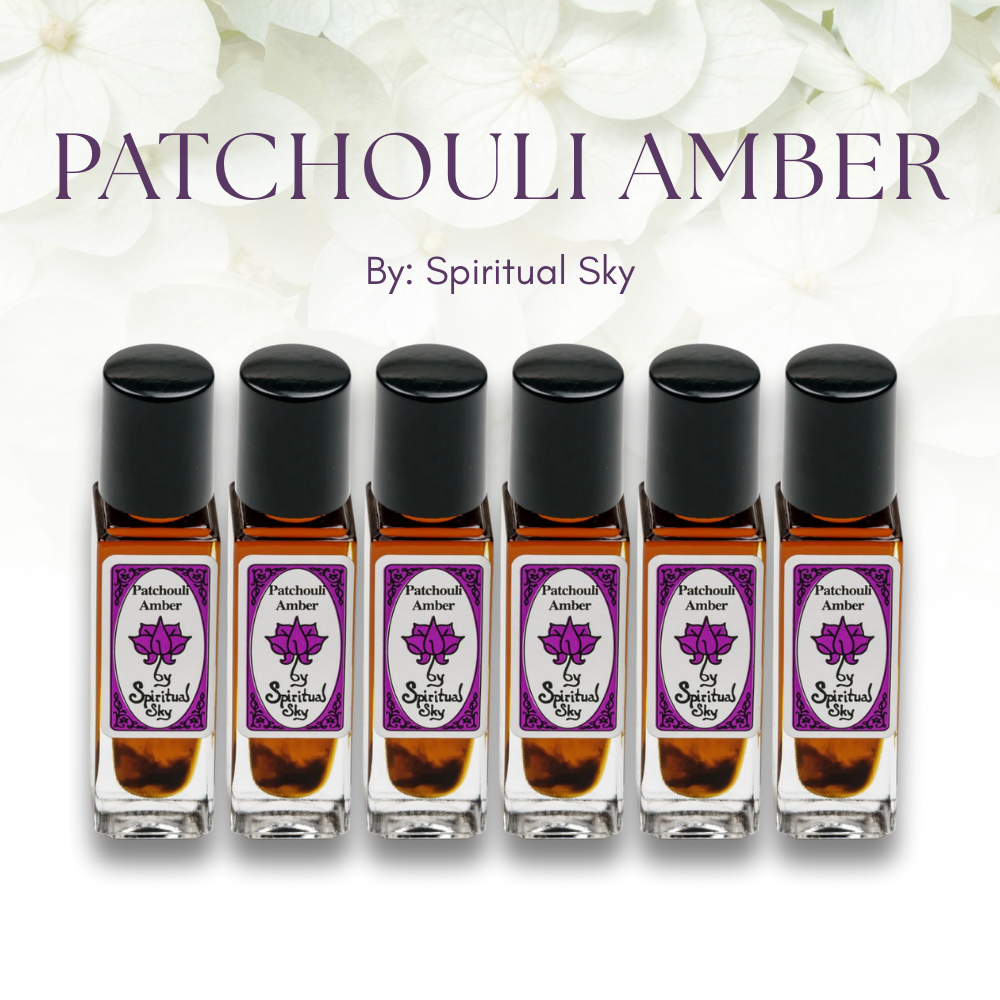 Spiritual Sky Perfume Oil - Patchouli Amber - 6 Pack