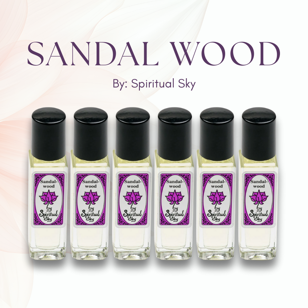 Spiritual Sky Perfume Oil - Sandalwood - 6 Pack
