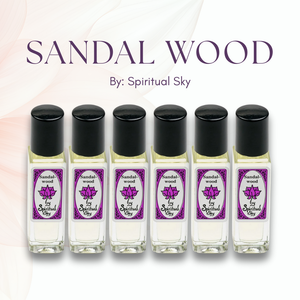 Spiritual Sky Perfume Oil - Sandalwood - 6 Pack
