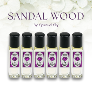 Spiritual Sky Perfume Oil - Sandalwood - 6 Pack