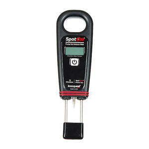 SpotOn Pocket Soil Moisture Meter | VWC + EC (Bulk & Pore) + Temperature | Bluetooth to SpotView App | Backlit Display | IP64 Rain/Dust Rated
