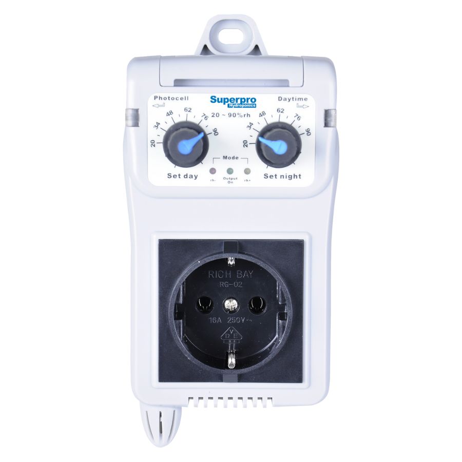 SuperPro Humidity Controller | Day & Night Settings | Auto Photocell Detection