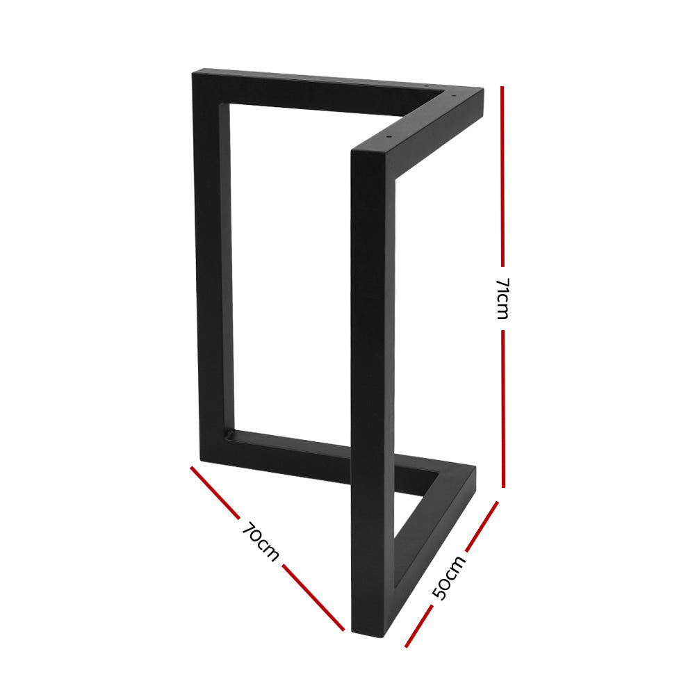Metal Table Legs | DIY | 50x70CM | Set of 2