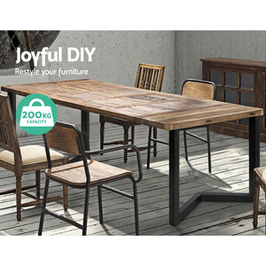 Metal Table Legs | DIY | 50x70CM | Set of 2