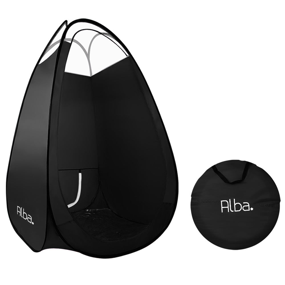 Portable Pop Up Tanning Tent | Black
