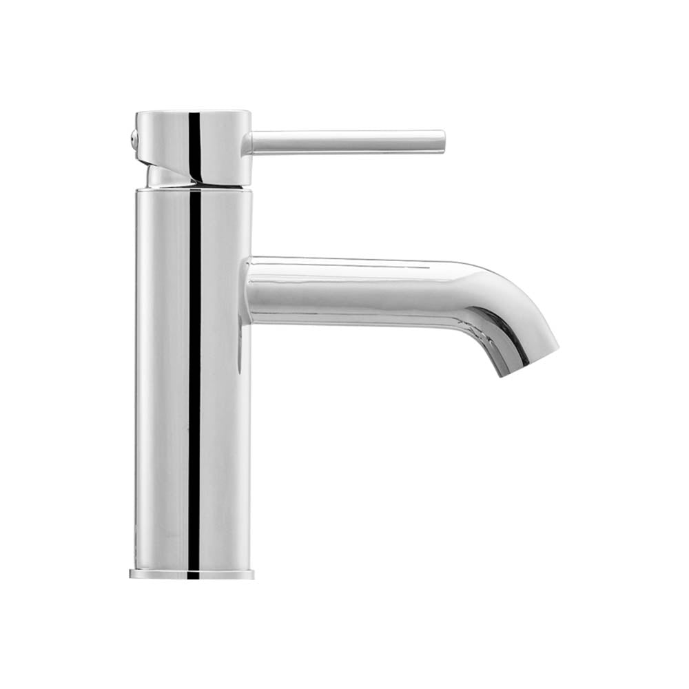 Cefito | Bathroom Basin Mixer Tap | Round Brass Faucet | Vanity Laundry | Chrome