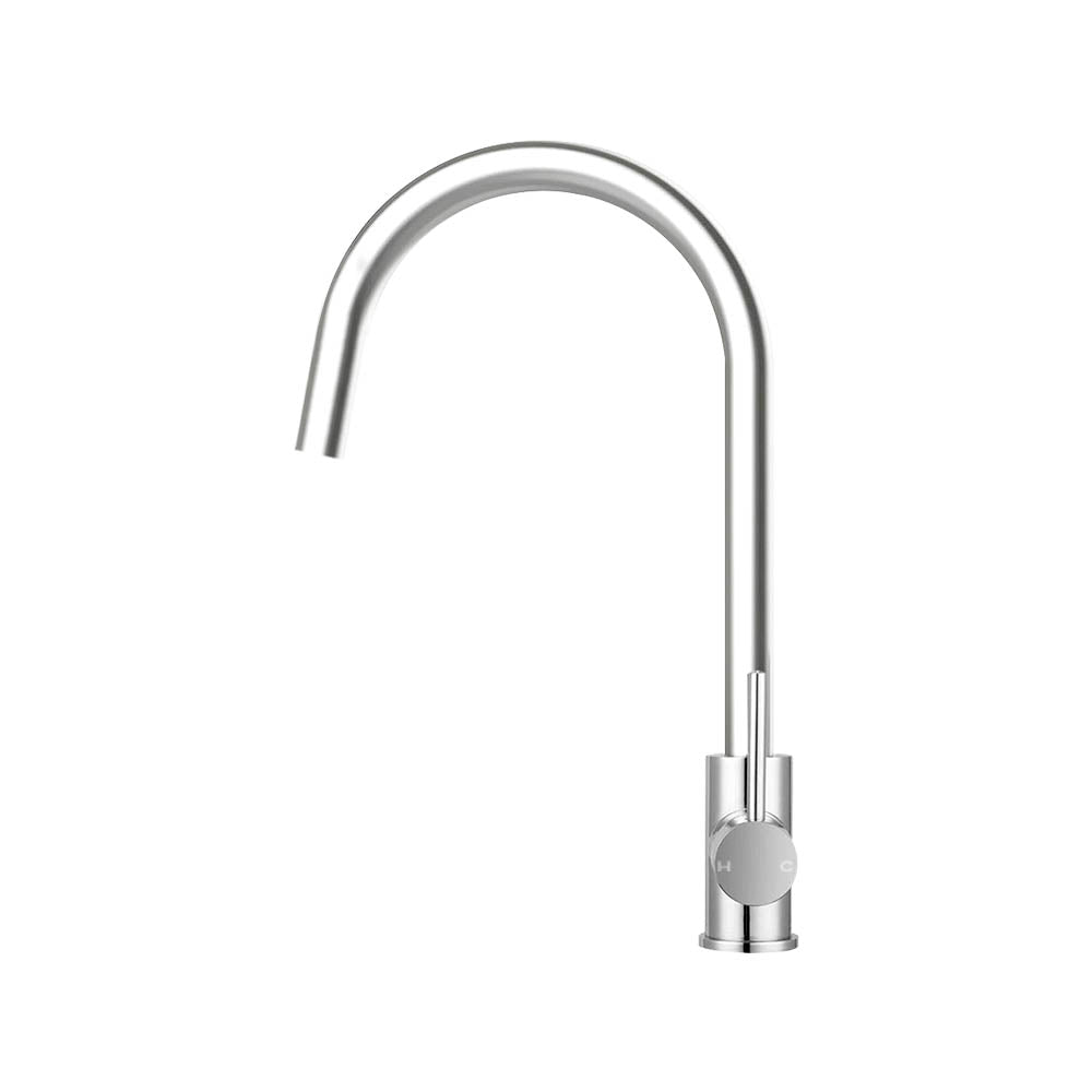 Cefito Kitchen Mixer Tap | Round Sink Faucet | Basin Laundry | Chrome