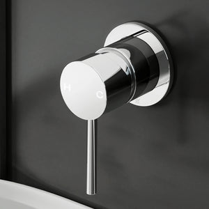 Basin Mixer Wall Tap | Round | Brass Faucet | Shower | Bathtub | Chrome
