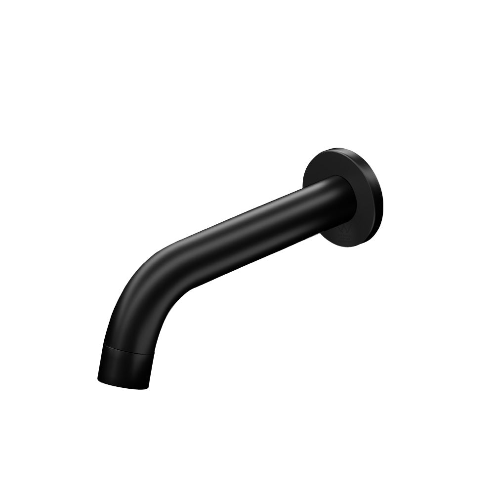 Bathroom Mixer Spout | Wall Bath Tap | Round | Shower | Bathtub | Black