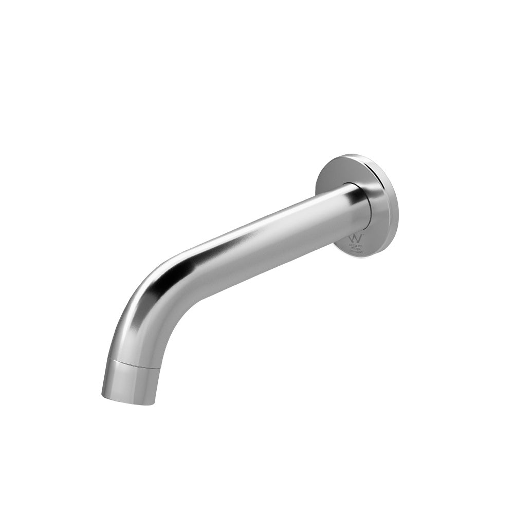 Bathroom Mixer Spout | Wall Bath Tap | Round | Shower | Bathtub | Chrome