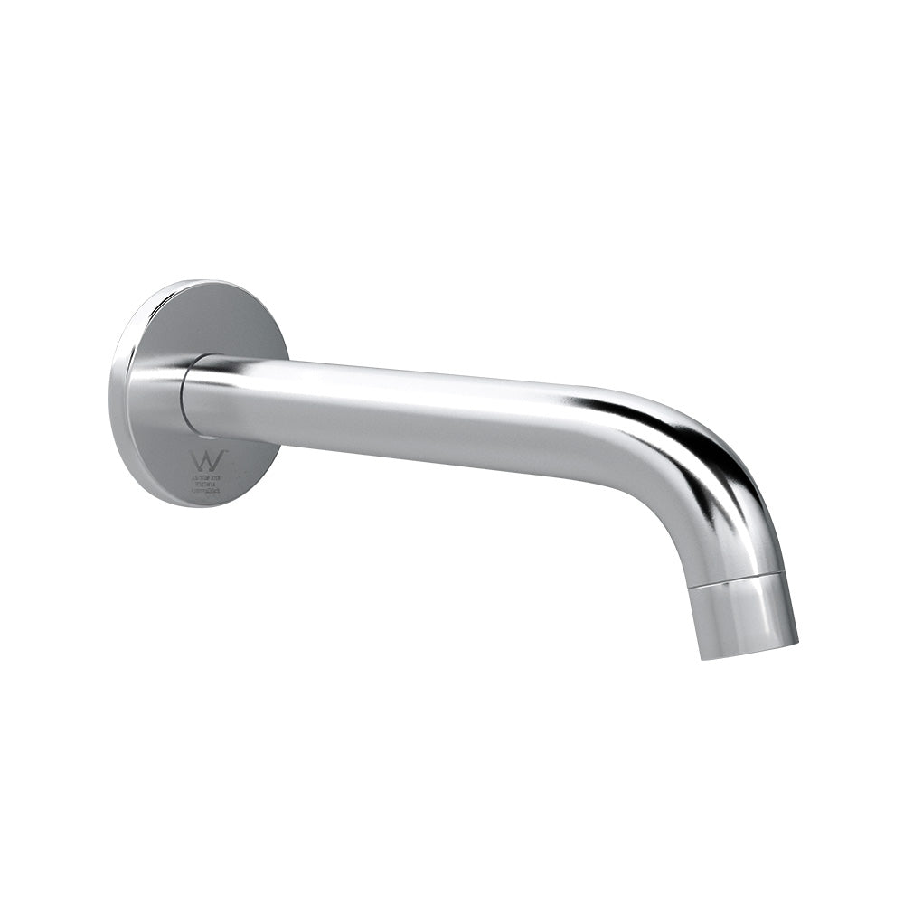 Bathroom Mixer Spout | Wall Bath Tap | Round | Shower | Bathtub | Chrome
