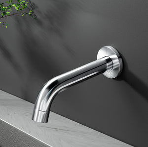Bathroom Mixer Spout | Wall Bath Tap | Round | Shower | Bathtub | Chrome