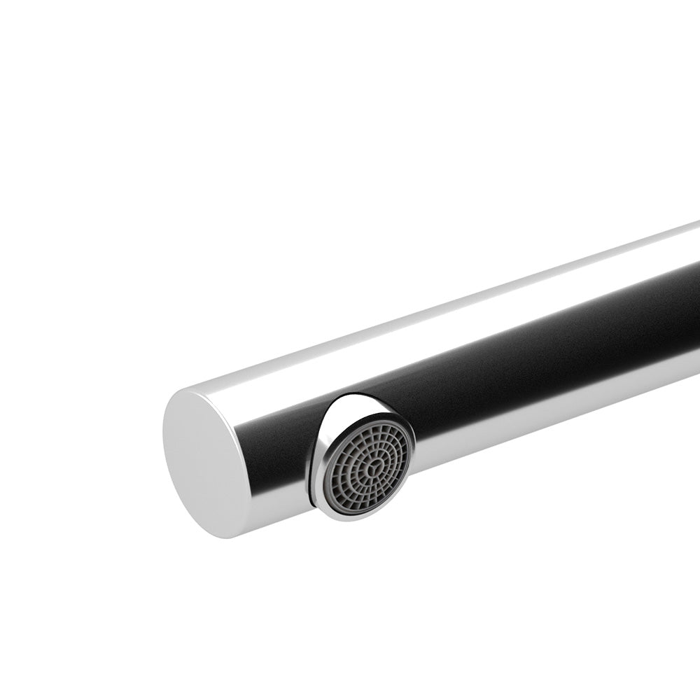 Cefito | Bathroom Mixer Spout | Wall Bath Tap | Round Swivel Bathtub | Chrome