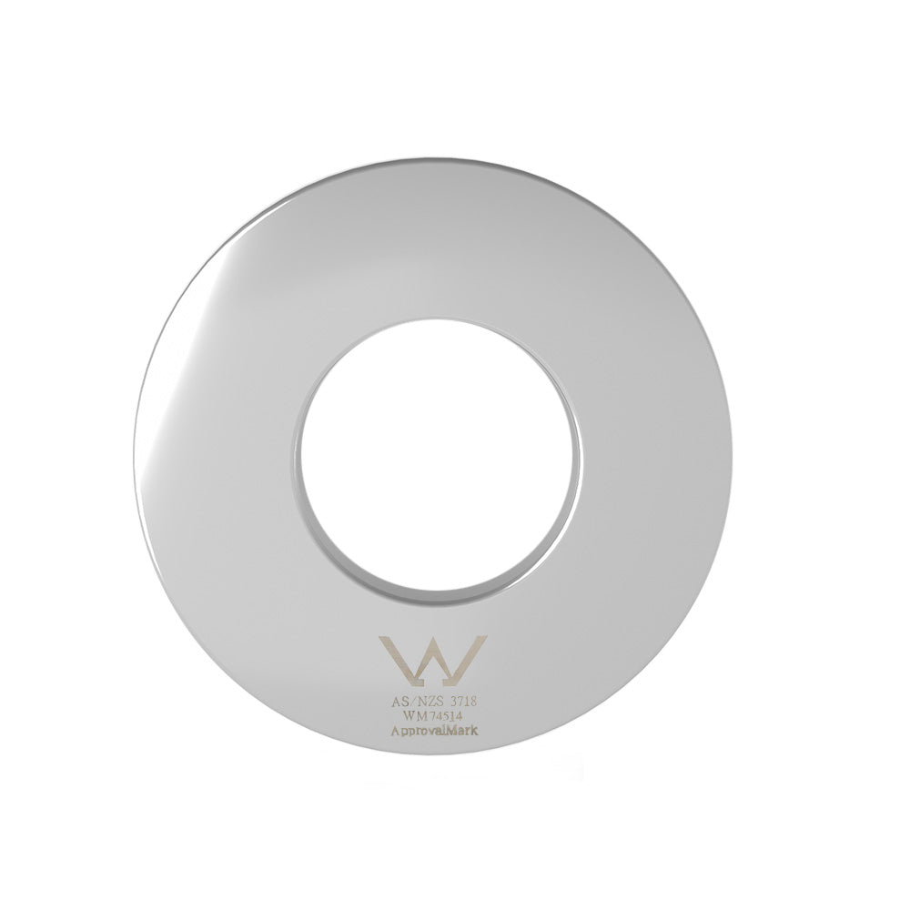 Cefito | Bathroom Mixer Spout | Wall Bath Tap | Round Swivel Bathtub | Chrome