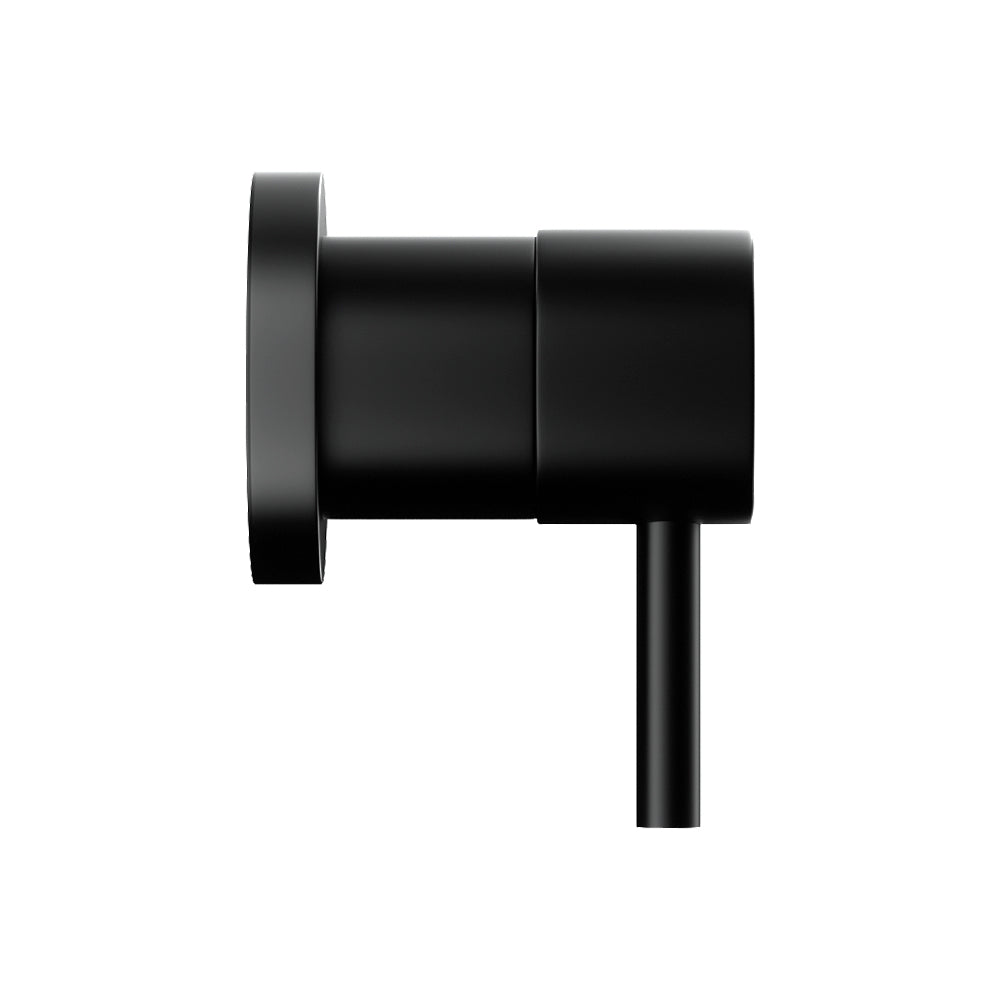 Basin Twin Tap | Wall Round | Brass Faucet | Shower Bathtub | Black
