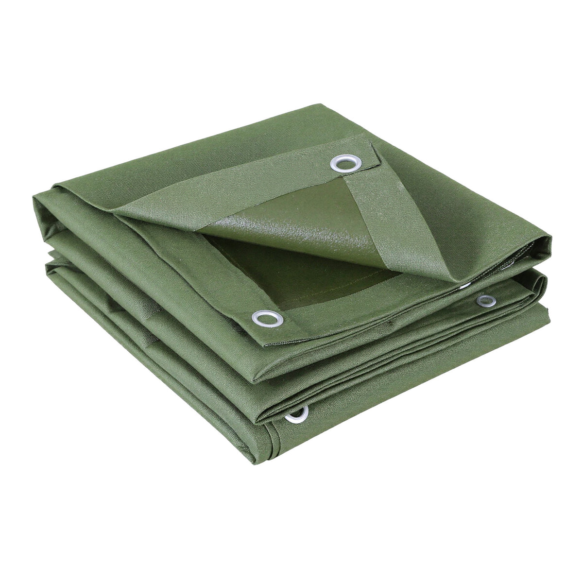 Canvas Tarp | 2x3m | 600GSM | Heavy Duty Water Resistant | Camping
