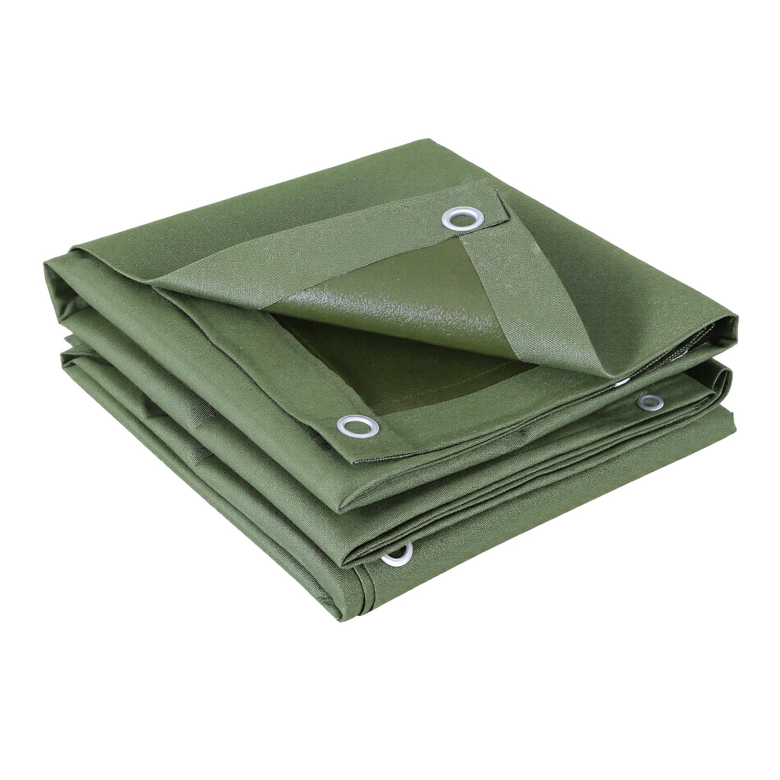 Canvas Tarp | 2x3m | 600GSM | Heavy Duty Water Resistant | Camping