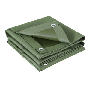 Canvas Tarp | 2x3m | 600GSM | Heavy Duty Water Resistant | Camping