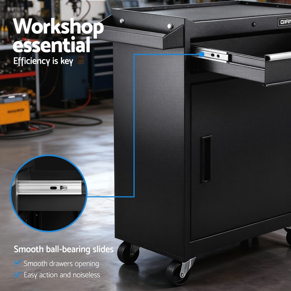 Rolling Tool Chest Cabinet | Workshop Garage Storage | Tools Organiser