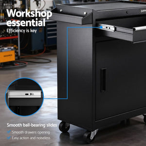 Rolling Tool Chest Cabinet | Workshop Garage Storage | Tools Organiser