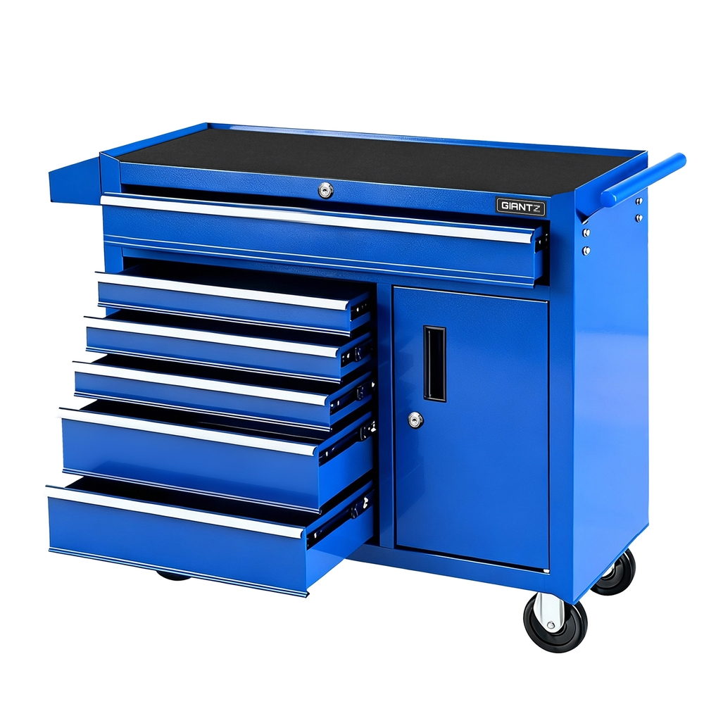 Tool Chest Trolley | 6 Drawer Rolling Cabinet | Wheels | Storage Organiser