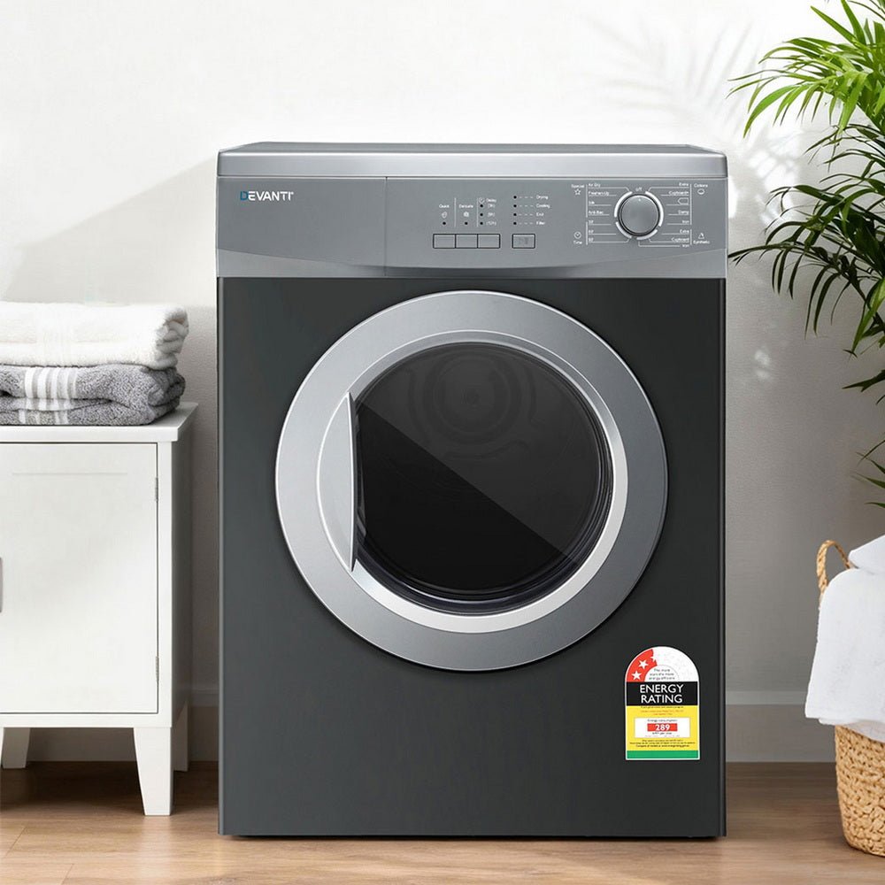 Tumble Dryer | 7kg | Vented | 15 Auto Programs | Grey