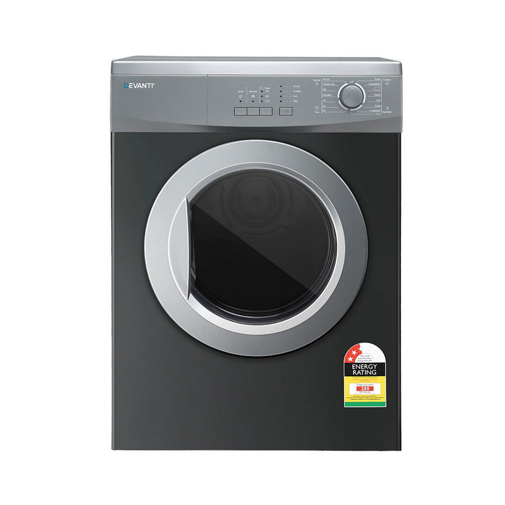 Tumble Dryer | 7kg | Vented | 15 Auto Programs | Grey
