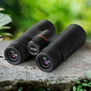 12x50 HD Zoom Optical Binoculars | Portable for Camping & Live Concerts