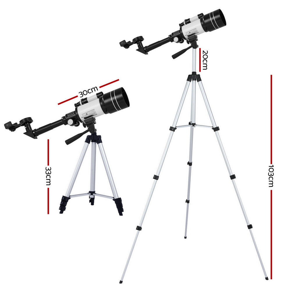 Portable Astronomy Telescope | 150X HD | with Tripod | Optical Outdoor for Kids Adults