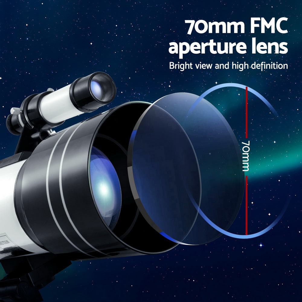Portable Astronomy Telescope | 150X HD | with Tripod | Optical Outdoor for Kids Adults