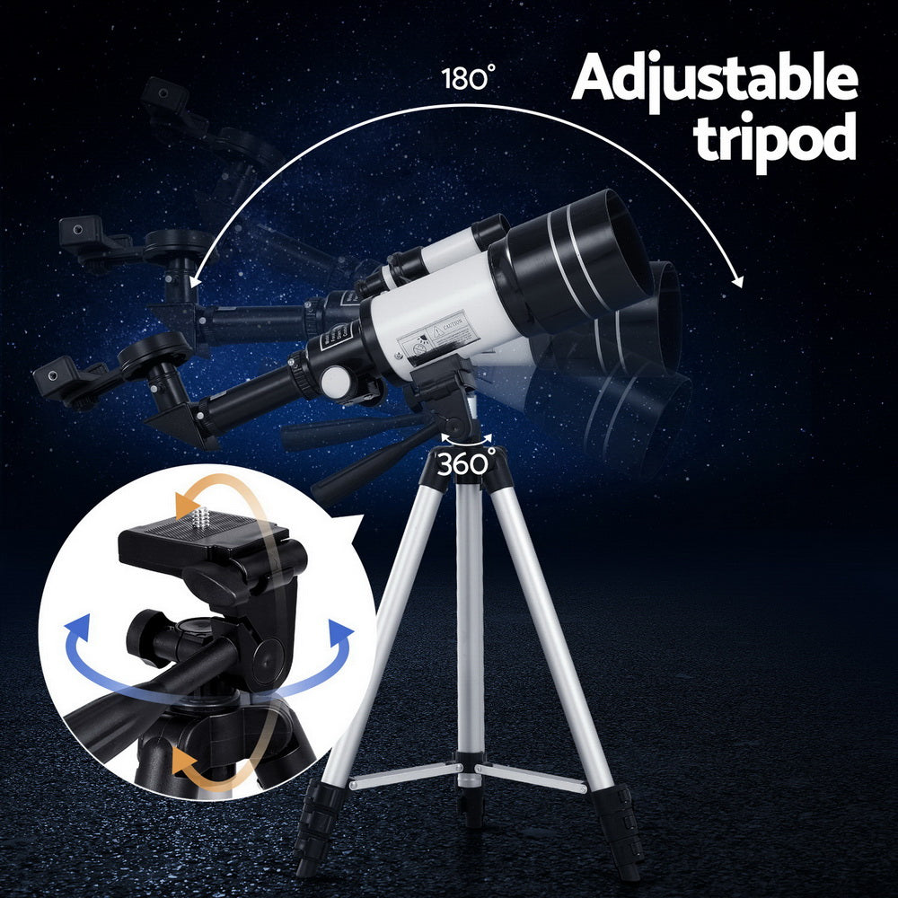Portable Astronomy Telescope | 150X HD | with Tripod | Optical Outdoor for Kids Adults