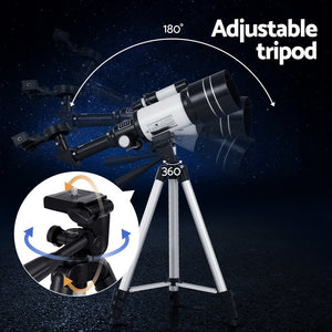 Portable Astronomy Telescope | 150X HD | with Tripod | Optical Outdoor for Kids Adults