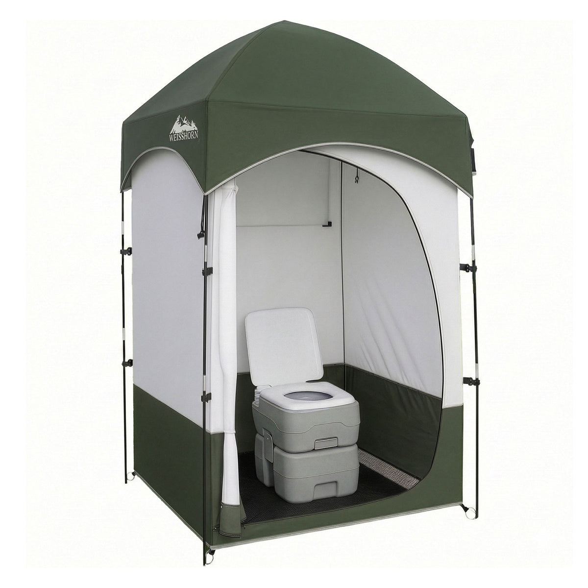 Portable Camping Toilet Set | 20L Toilet | Shower Tent Changing Room