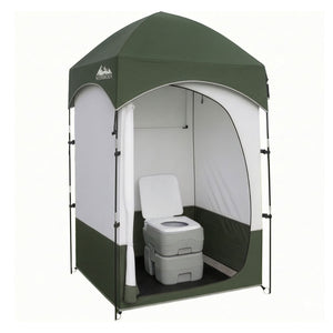 Portable Camping Toilet Set | 20L Toilet | Shower Tent Changing Room