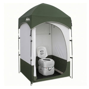Portable Camping Toilet Set | 22L Toilet | Shower Tent Changing Room