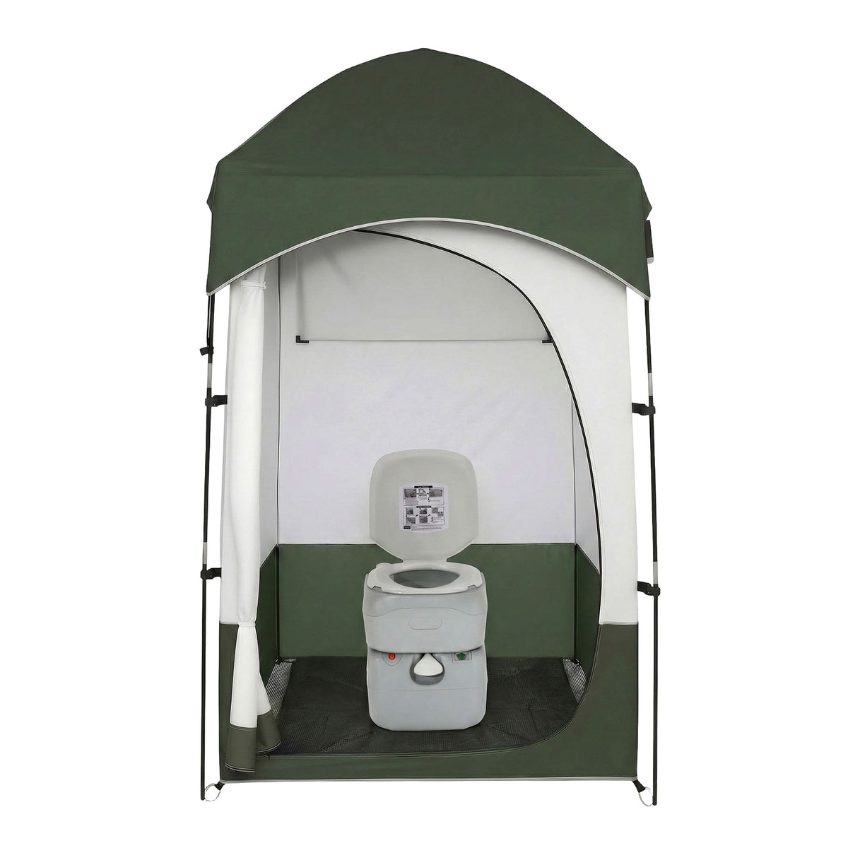 Portable Camping Toilet Set | 22L Toilet | Shower Tent Changing Room