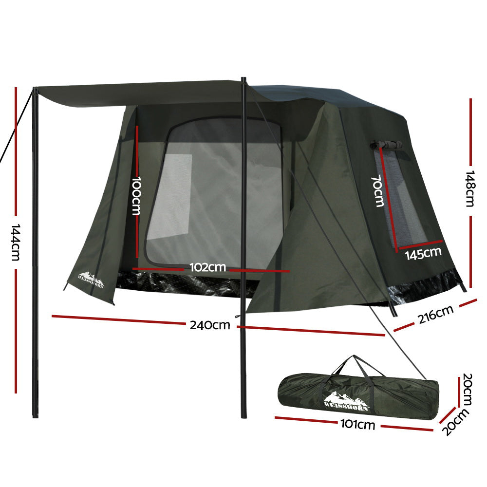 Camping Tent | Instant Up 2-3 Person Outdoor Hiking Shelter
