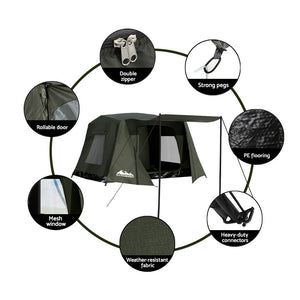 Camping Tent | Instant Up 2-3 Person Outdoor Hiking Shelter