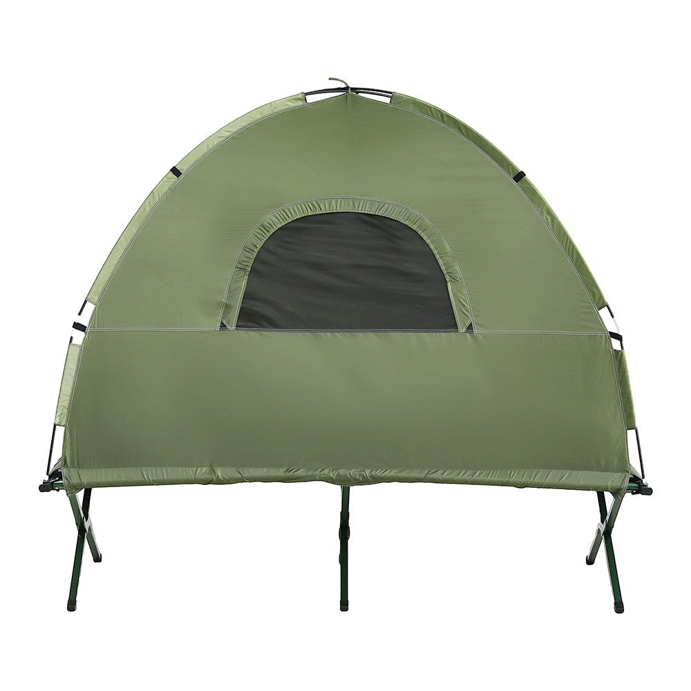 Weisshorn Camping Tent Cot | 5-in-1 | 1-Person Air Mattress | Camping Bed