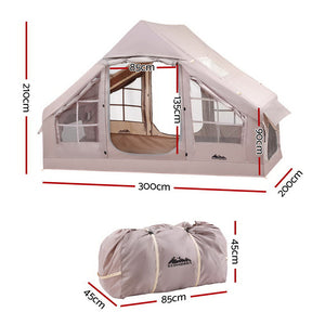 Camping Tent | Inflatable Beach Tent for 6 People | 300cm