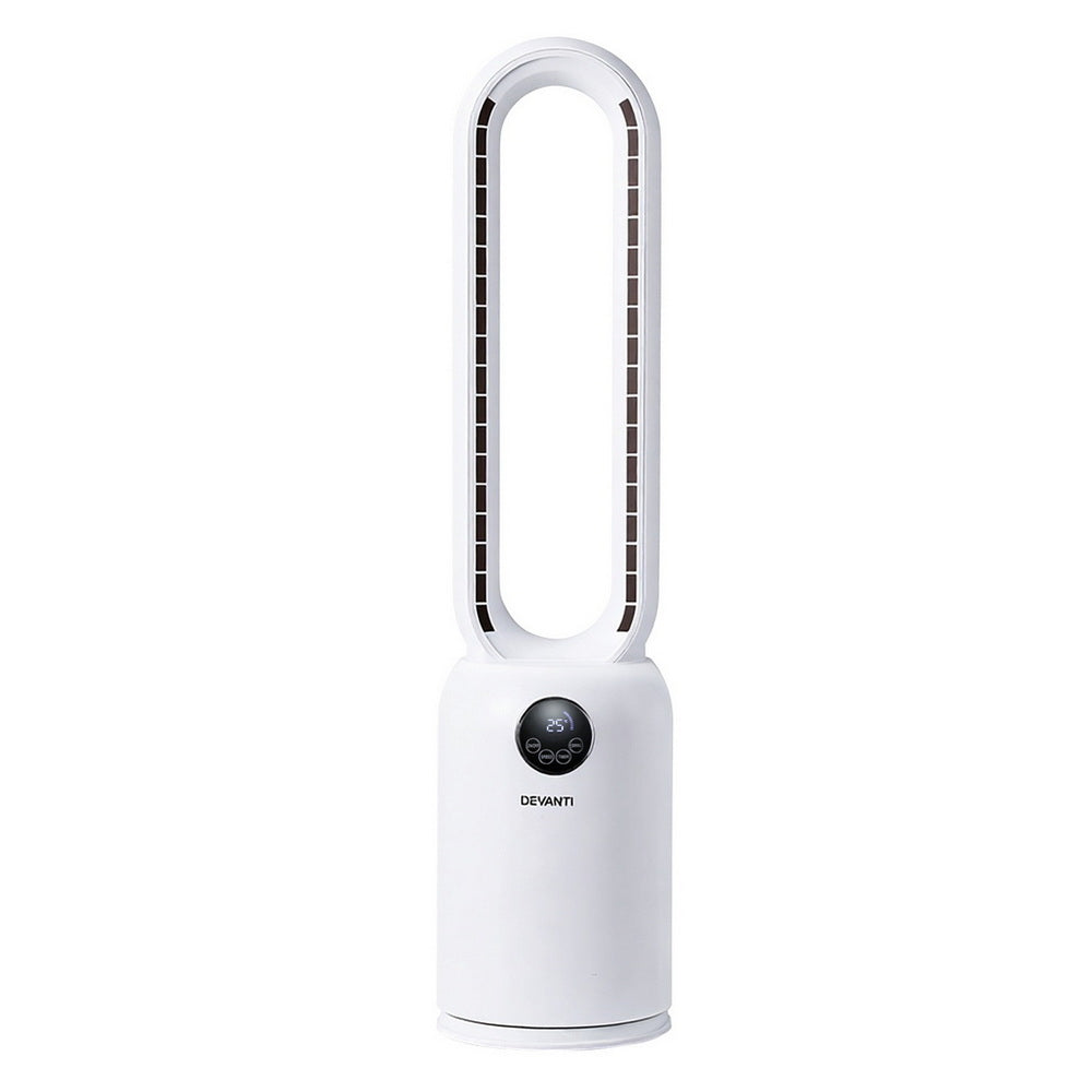2-in-1 Bladeless Fan | Air Purifier | Remote Control | 88cm
