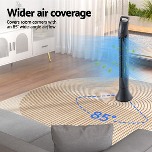 Tower Fan | Oscillating | 3 Speeds | Remote Control | 91cm