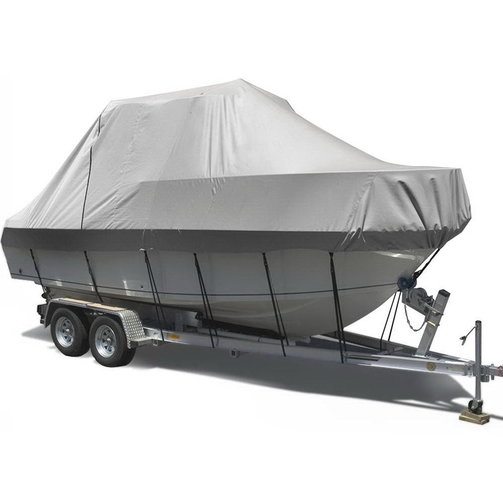 Seamanship Boat Cover | 17-19ft Trailerable | Jumbo Marine 600D | Heavy Duty