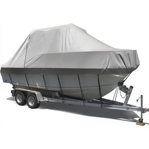 Seamanship Boat Cover | 17-19ft Trailerable | Jumbo Marine 600D | Heavy Duty