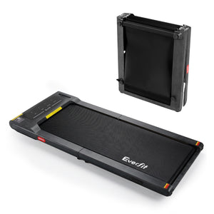 2-in-1 Walking Pad Treadmill | Foldable Under Desk | 38cm Belt | App Control | Home Gym
