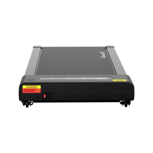 Treadmill Walking Pad 380mm | Electric Incline Under Desk Home Gym | Black | Compact Fitness Equipment