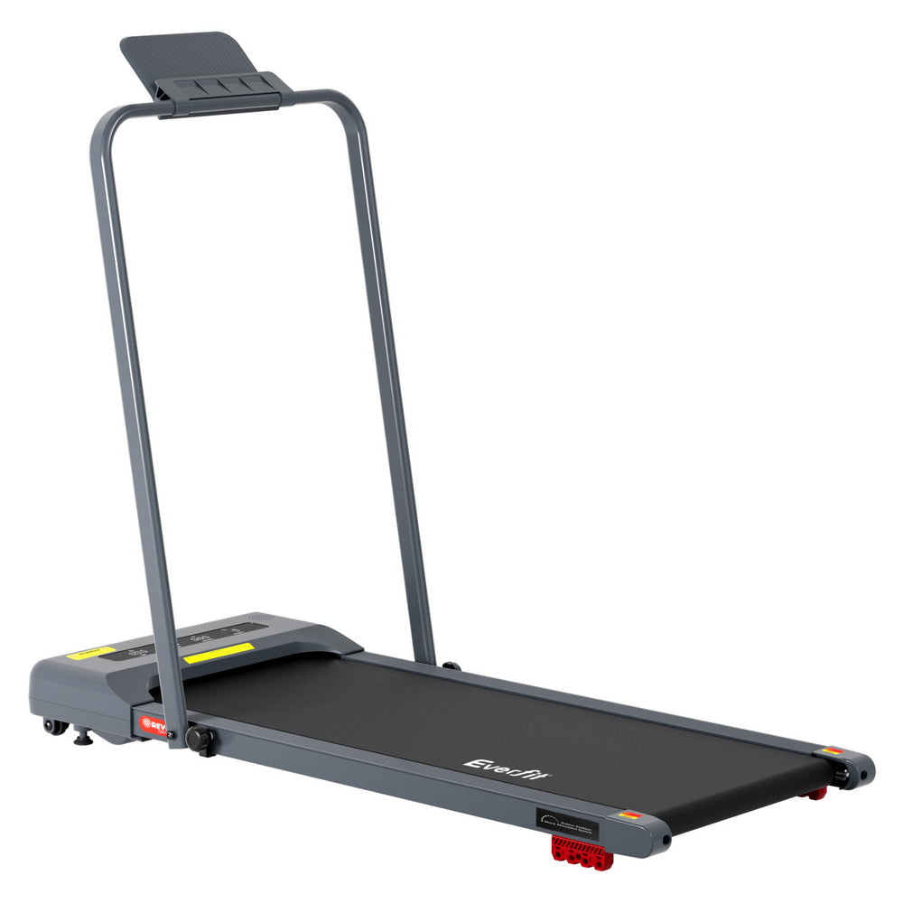 Treadmill Walking Pad 380mm | Electric Incline Under Desk Treadmill | Grey | Home Gym Fitness Equipment